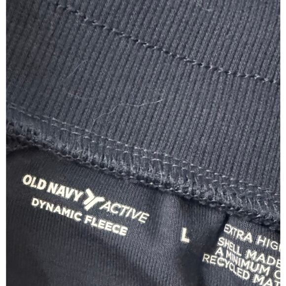 Old Navy Active Dynamic Fleece Large Womens Navy Blue Athletic Shorts - Picture 3 of 7